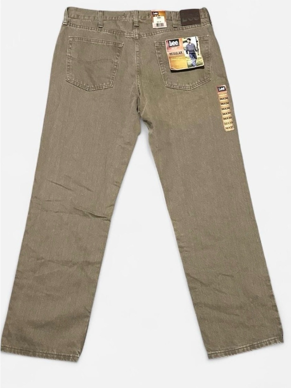 🆕 Lee Men’s Regular Fit Straight Leg Jeans